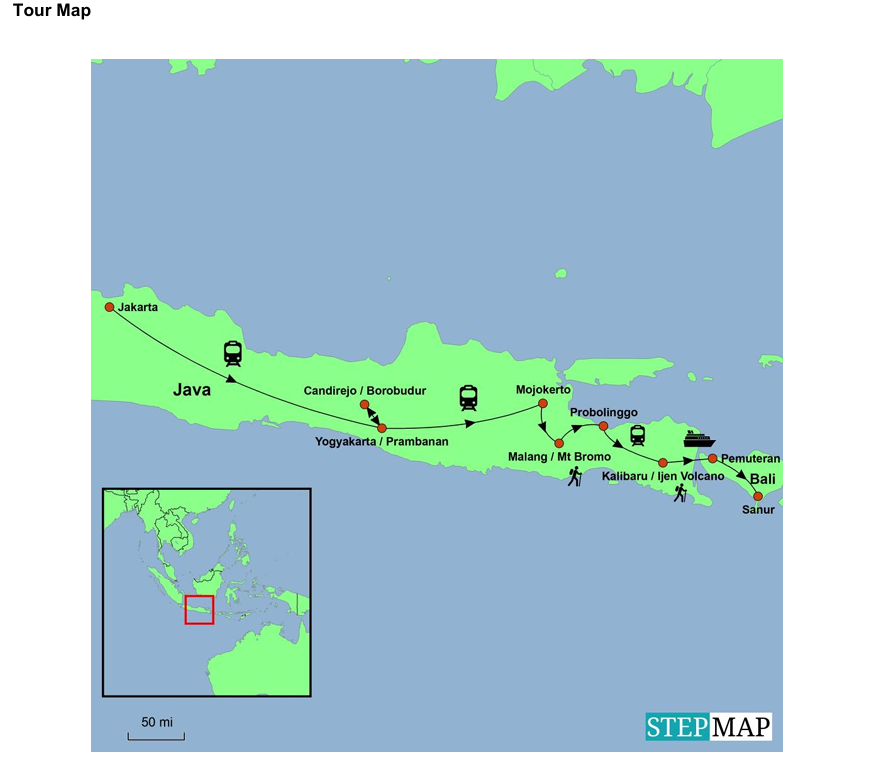 site map jkt bali